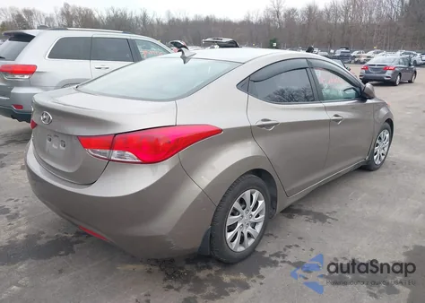2013 Hyundai Elantra Gl from USA, damaged, VIN 5NPDH4AE9DH362137